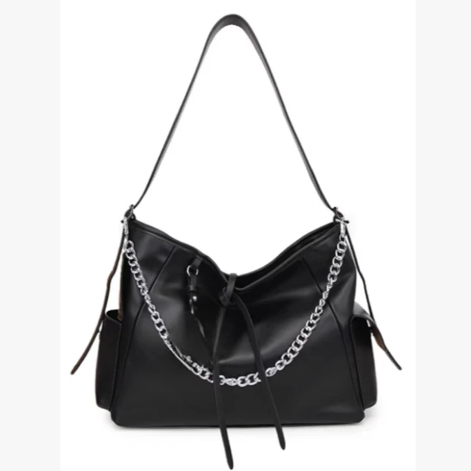 2025新款高级感链条腋下包 时尚通勤百搭大容量女士包包