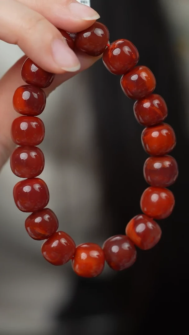 未镶嵌E90（多样性发一件）南红玛瑙单圈