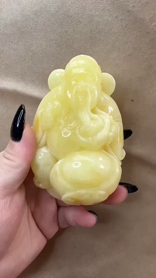 琥珀颈饰未镶嵌吊坠