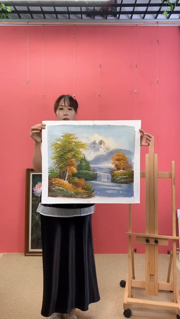 油画L*涵 尺寸40*50画芯（不含框）