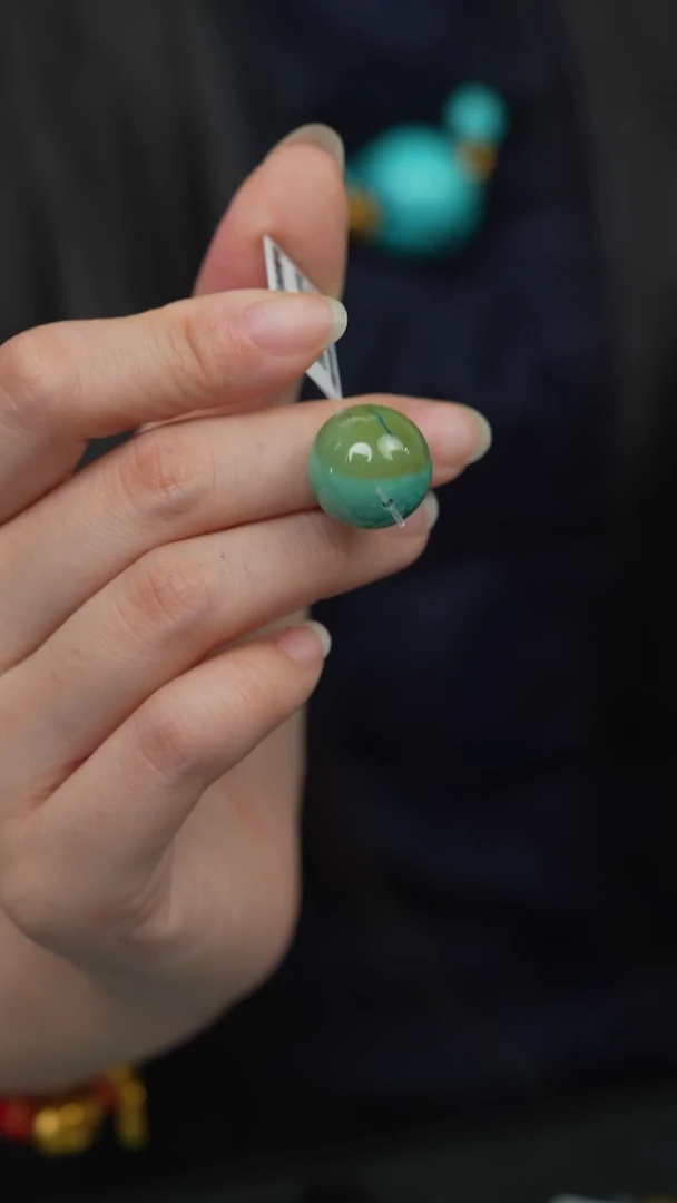 未镶嵌绿松石R23（多样性发一件）单珠
