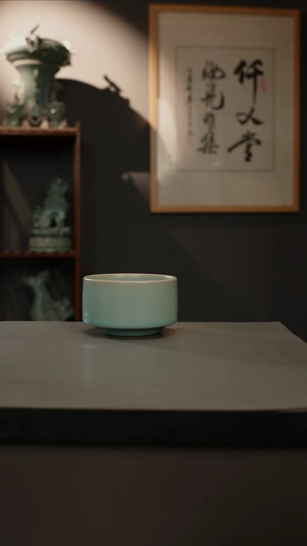 【闪购商品】杯仿古釉原矿  见山