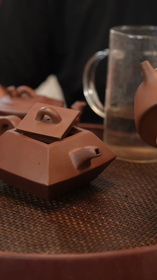 茶壶紫砂原矿手工制作  微瑕