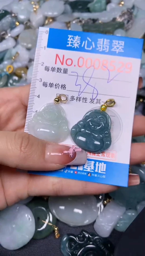 【闪购商品】翡翠颈饰未镶嵌含绳0008529