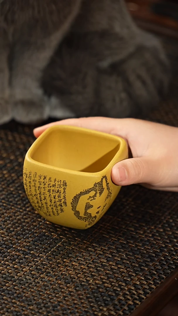 【闪购商品】紫砂茶杯非遗茶器-佛杯