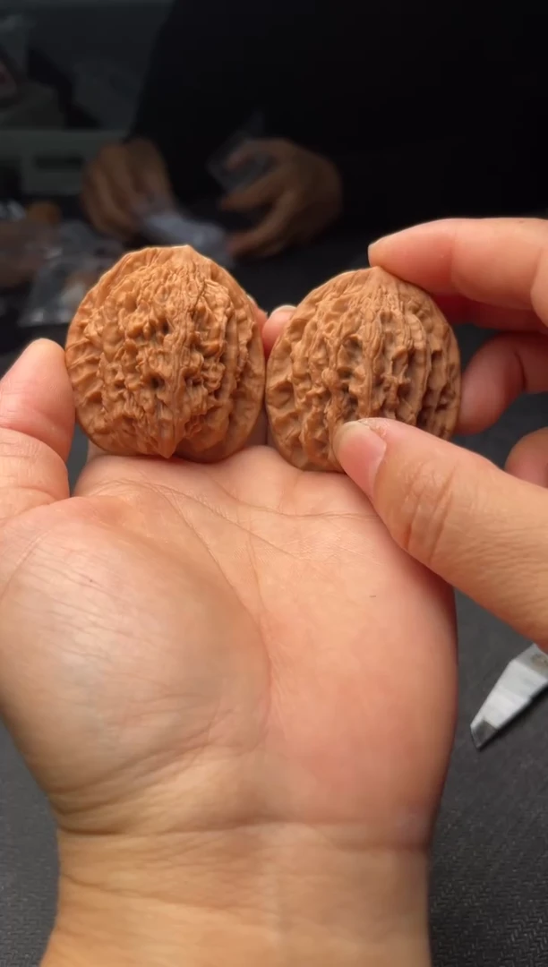 把件文玩核桃W070   麦虎  43