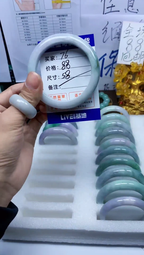 未镶嵌手镯翡翠76