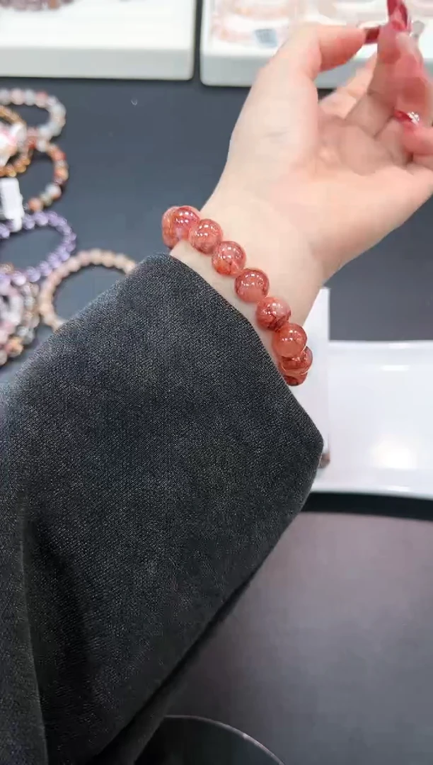 【闪购商品】水晶手串未镶嵌7q多样性发其一/1条默认微瑕