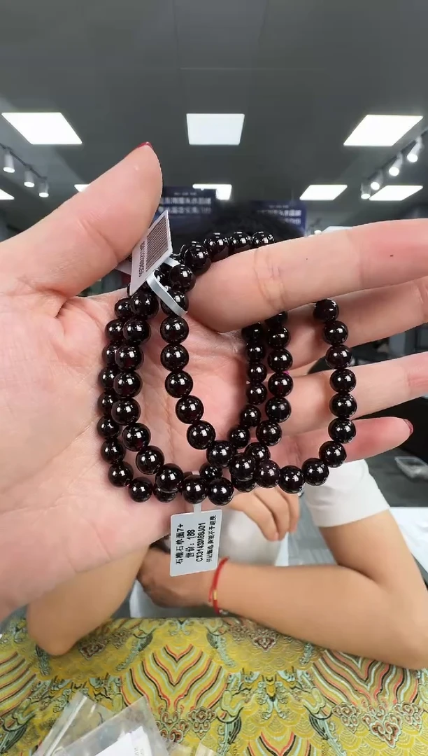 手链未镶嵌石榴石CX3143 约7mm多样式发一件