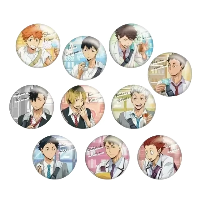 【日谷】排球少年 下校系列吧唧 徽章盲盒