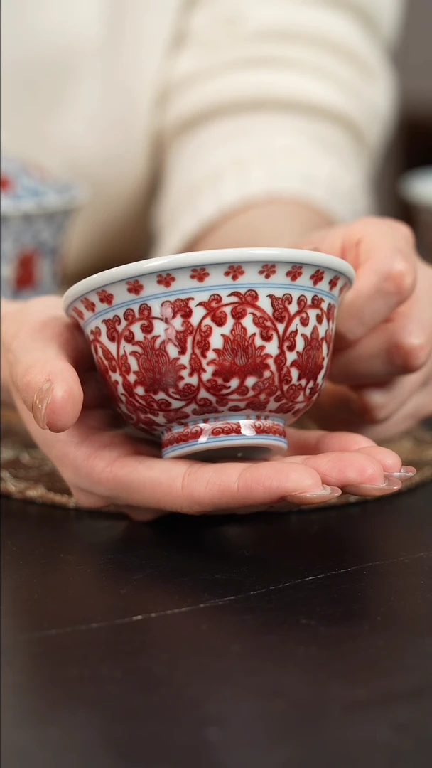 【闪购商品】杯屹朴堂全红缠枝