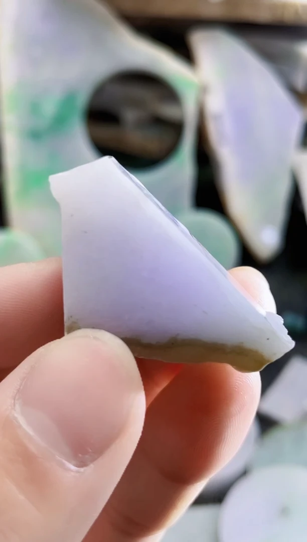 裸石翡翠天然A货翡翠板料