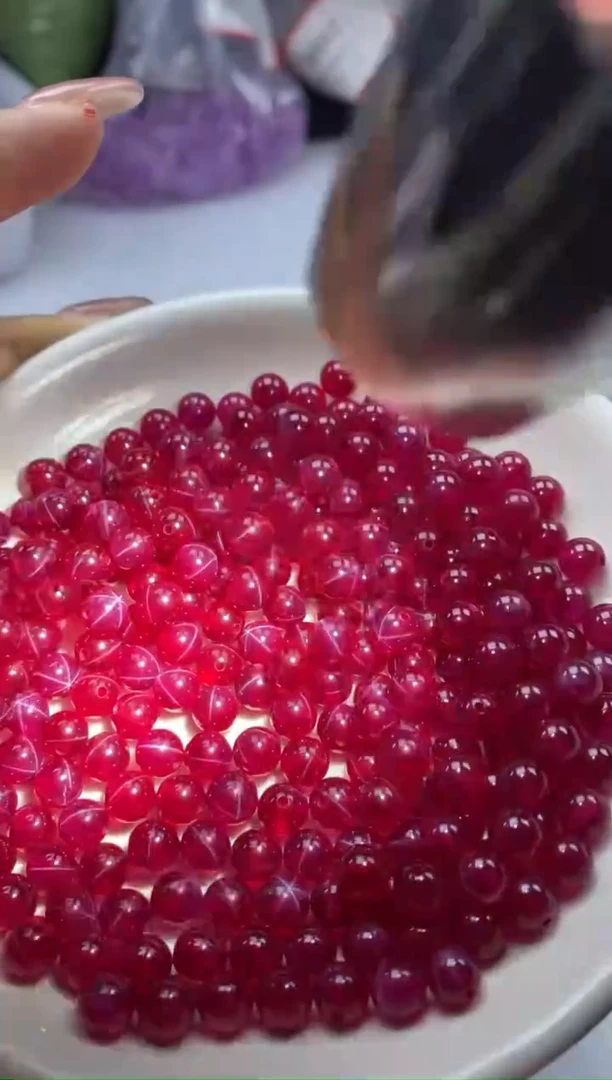 未镶嵌颈饰红宝石x289红宝石6mm*5颗