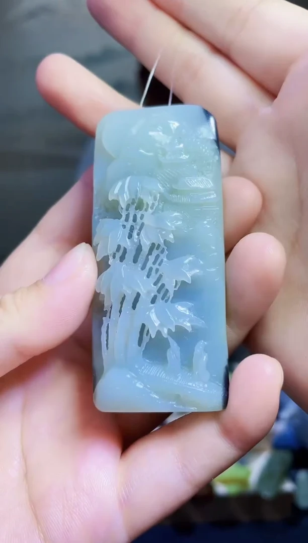 颈饰未镶嵌和田玉1