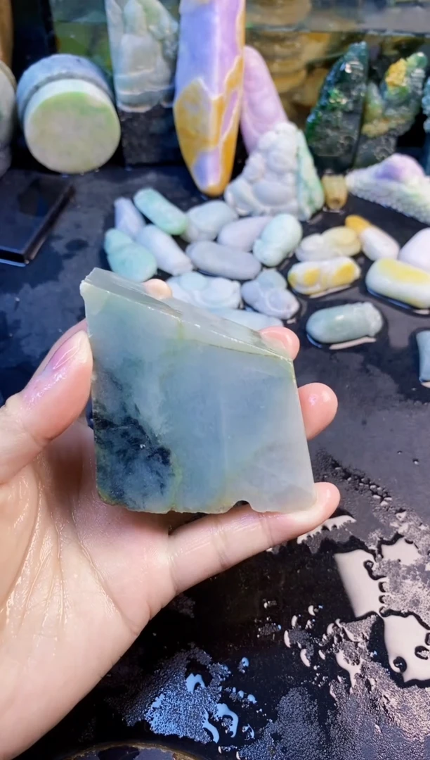 颈饰未镶嵌翡翠雅****8天然翡翠171