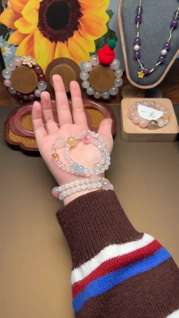 未镶嵌手串水晶1