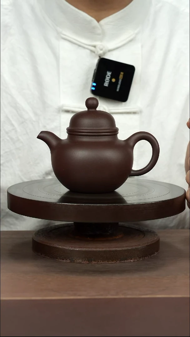 茶壶紫砂紫泥小掇球