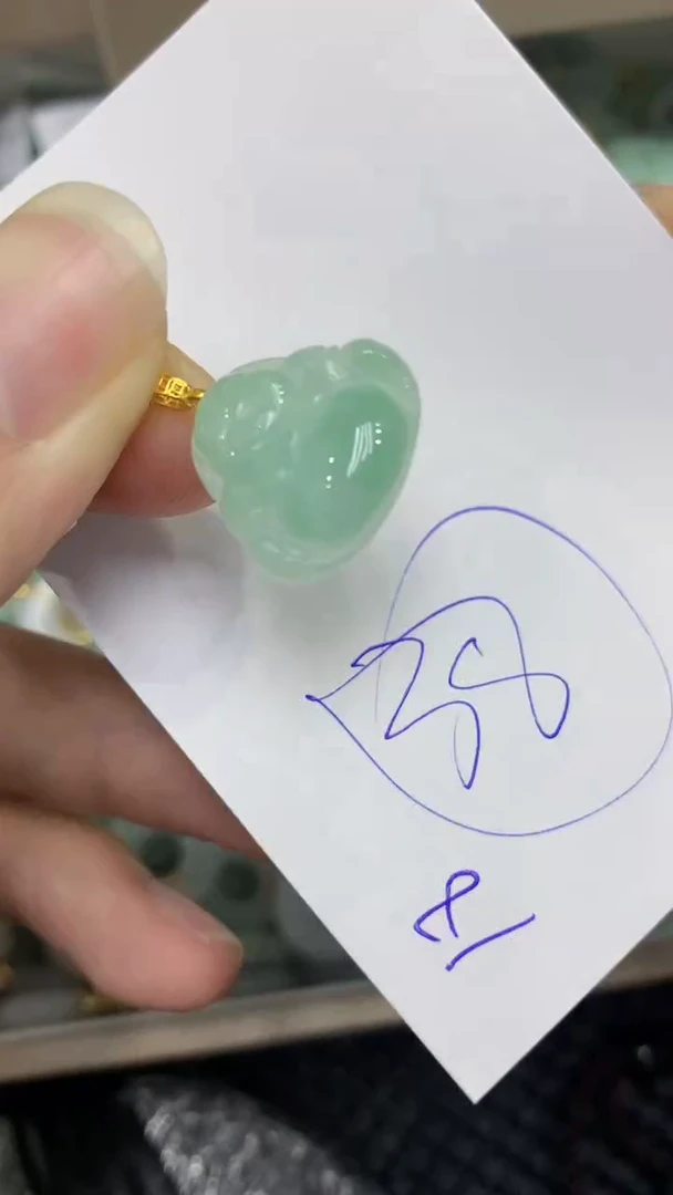 颈饰未镶嵌翡翠缅甸A货翡翠