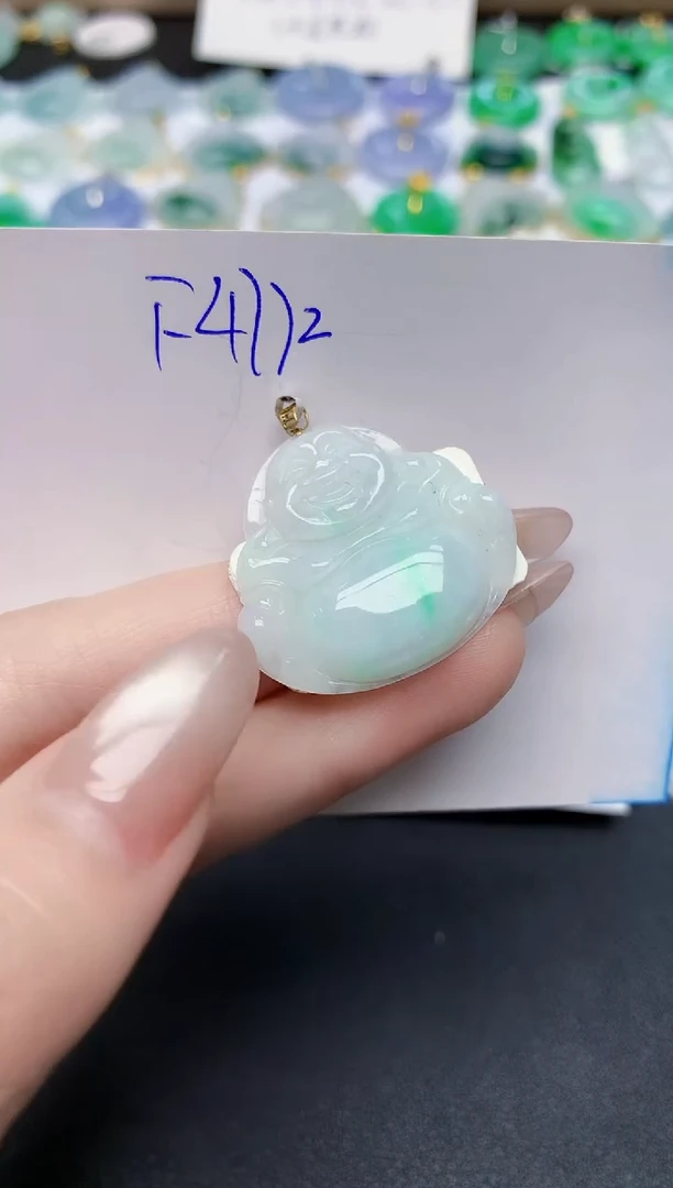 颈饰未镶嵌翡翠天然缅甸A货翡翠百元以上9元证书费自理