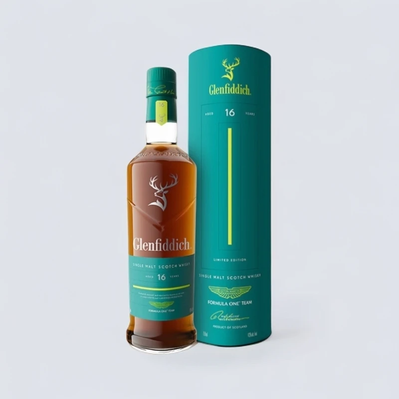 Glenfiddich/格兰菲迪阿斯顿马丁F1联名限量版16年单一麦芽威士忌