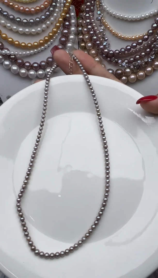 淡水珍珠未镶嵌颈饰1