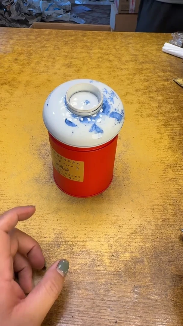 瓷器瓷器瑕疵瑕疵125红罐螺