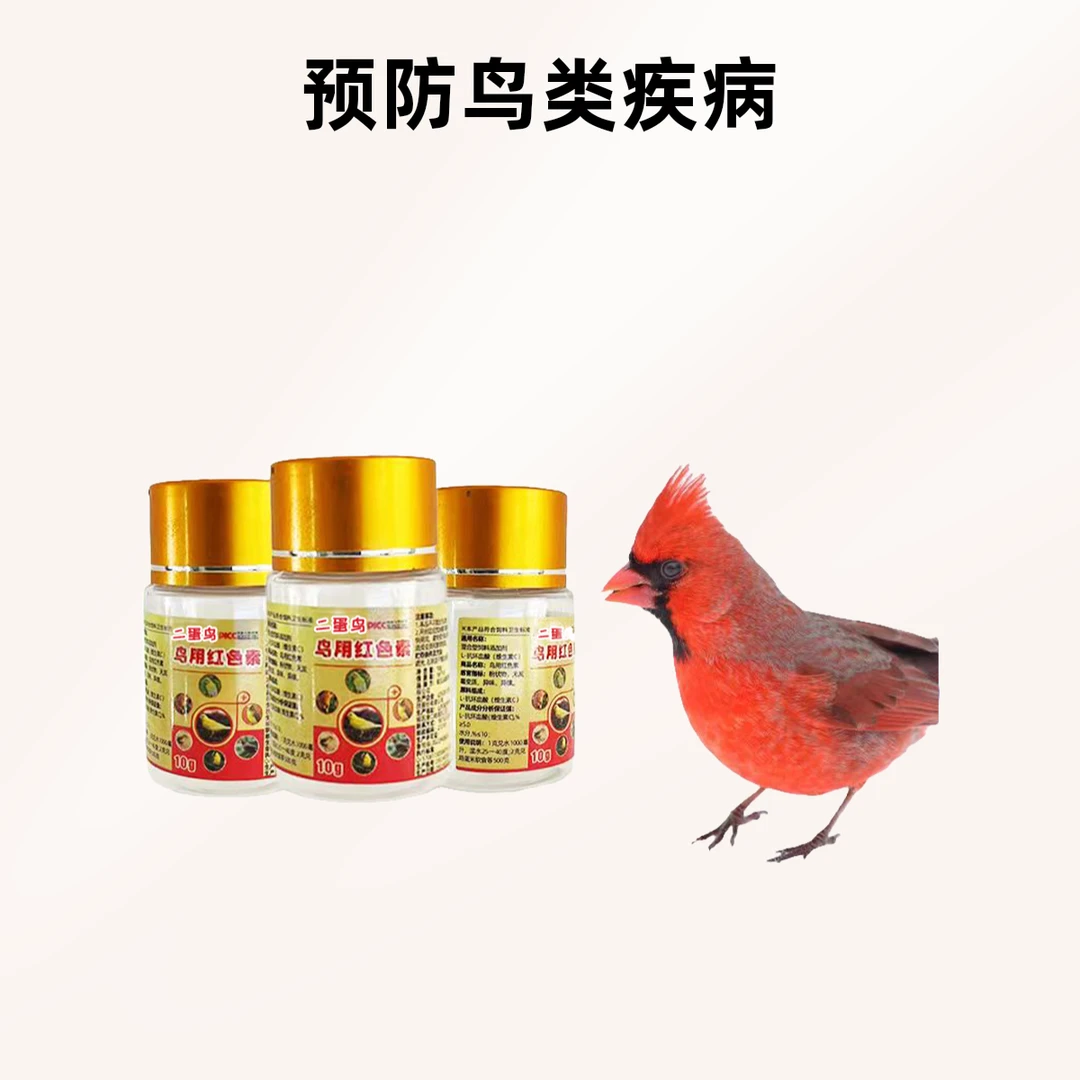 进口红色素 鸟用具 进口分装色素 红色微量元素笼养