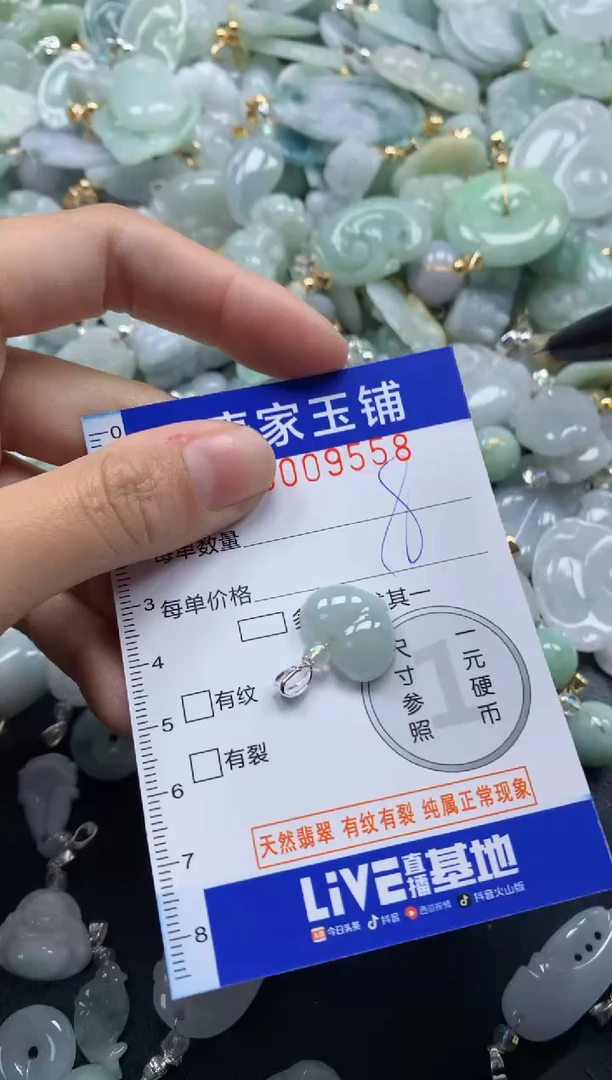颈饰未镶嵌翡翠9558