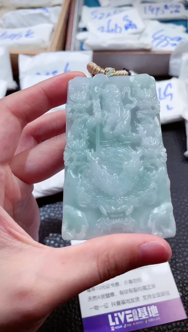 翡翠未镶嵌颈饰00009948