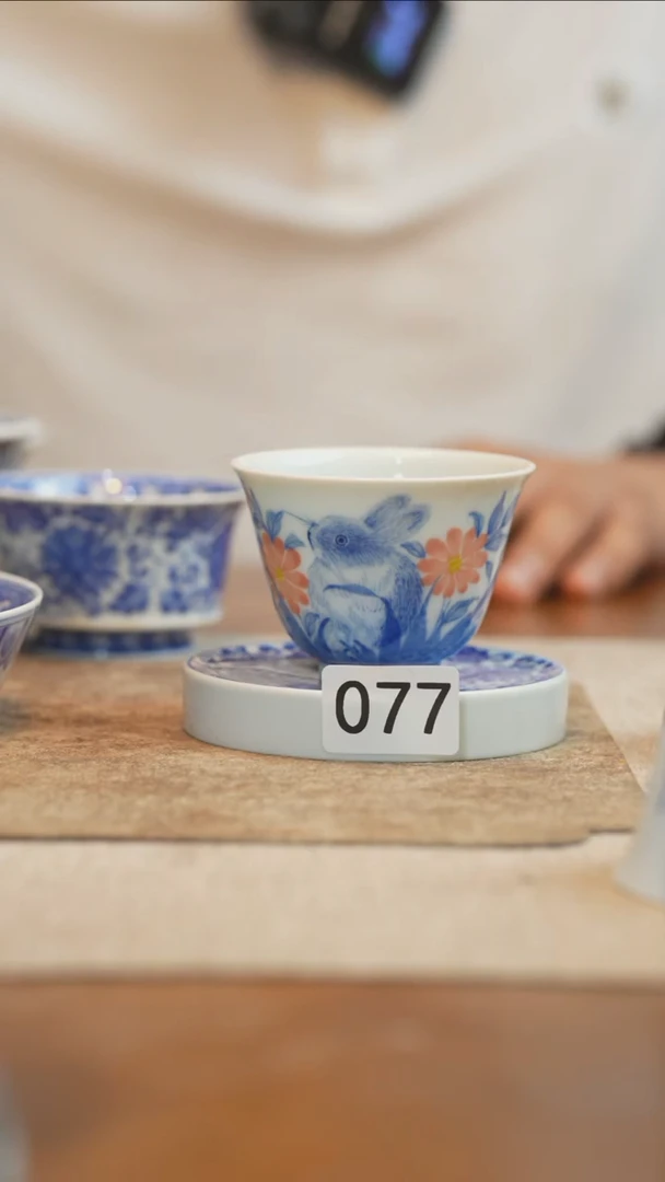 杯子全手工全手绘077