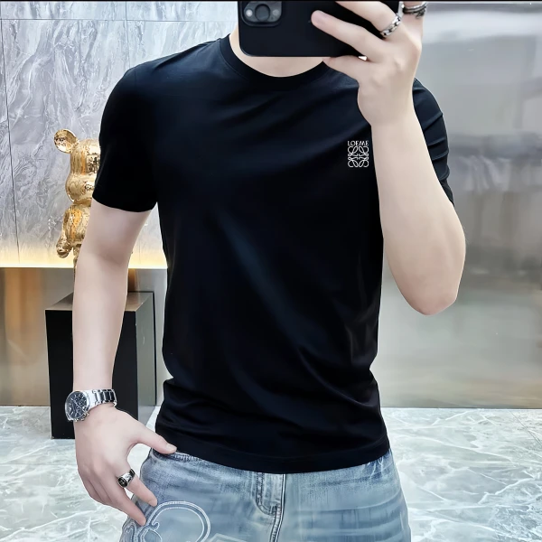 【潮流上新】夏季短袖T恤潮牌休闲印花半截袖痞帅简约时尚纯棉半袖