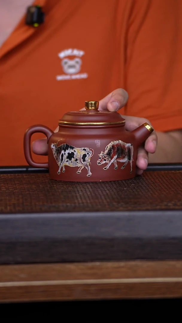茶壶紫砂宜兴手工原矿紫砂壶001