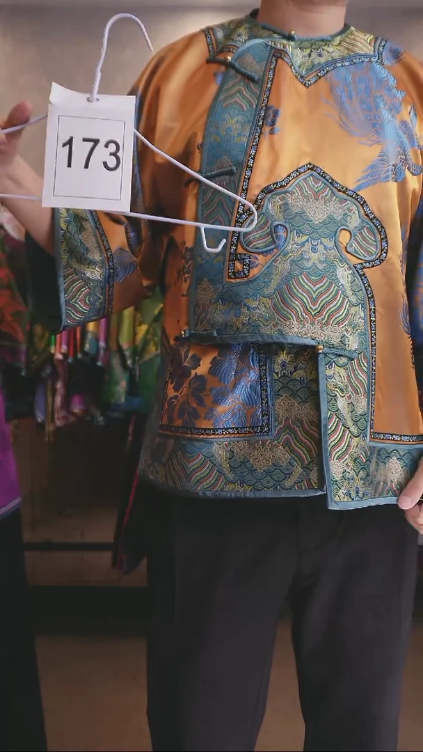 丑*173老软缎太太服