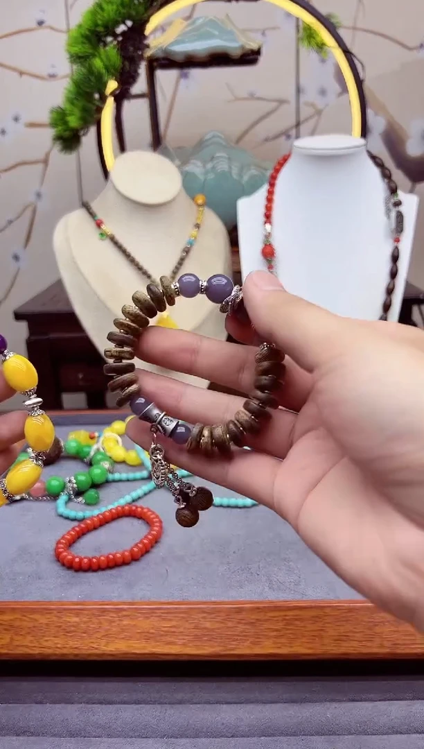 【闪购商品】和田玉（糖玉）手链银S925镶嵌qx1