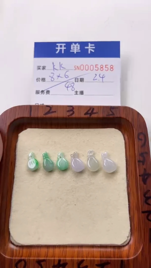 【闪购商品】翡翠颈饰未镶嵌00005858