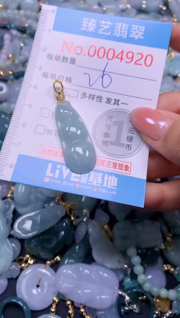 颈饰未镶嵌翡翠4920