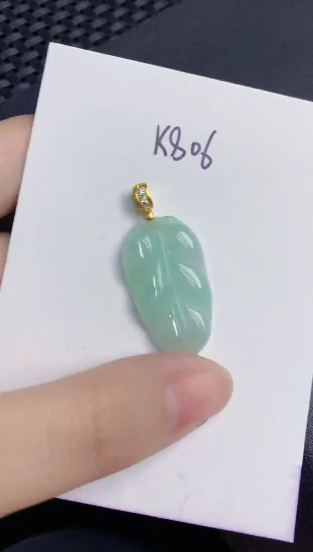 颈饰未镶嵌翡翠天然翡翠缅甸A货