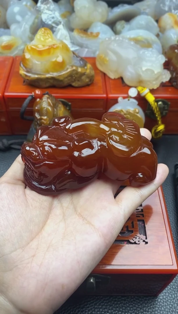 玛瑙/玉髓手把未镶嵌用****800