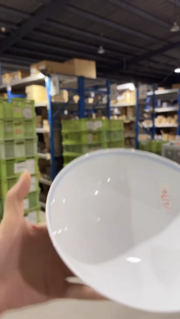 瓷白山　すみのわ　６寸平鉢