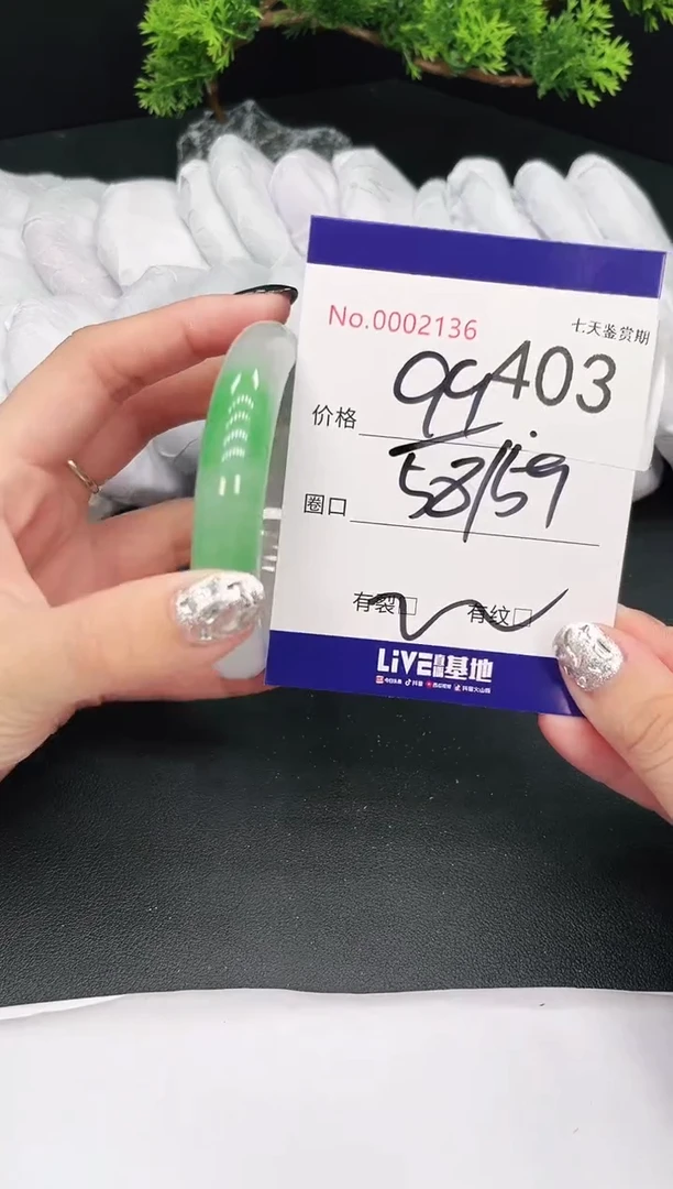 未镶嵌手镯翡翠403