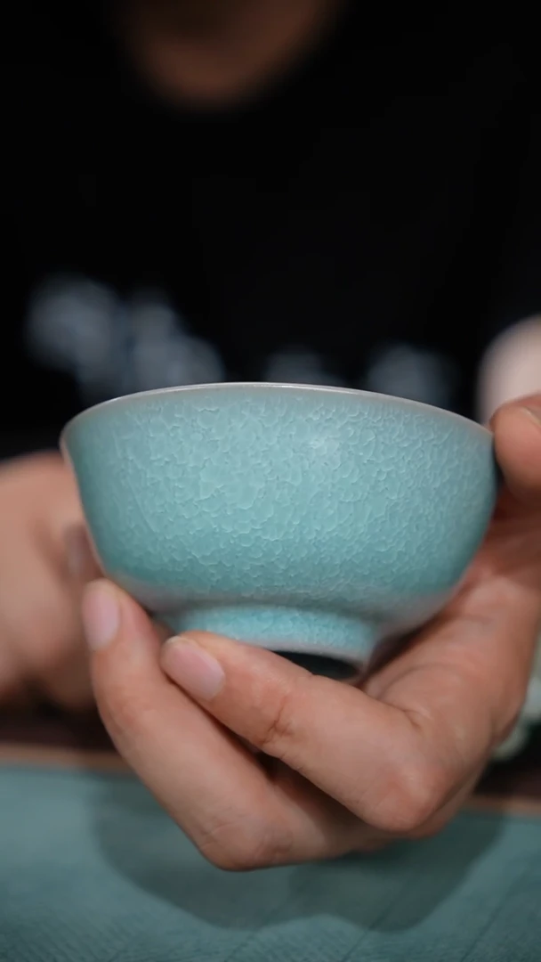 71-1小碗杯（冰花鱼鳞 不完美 手签）