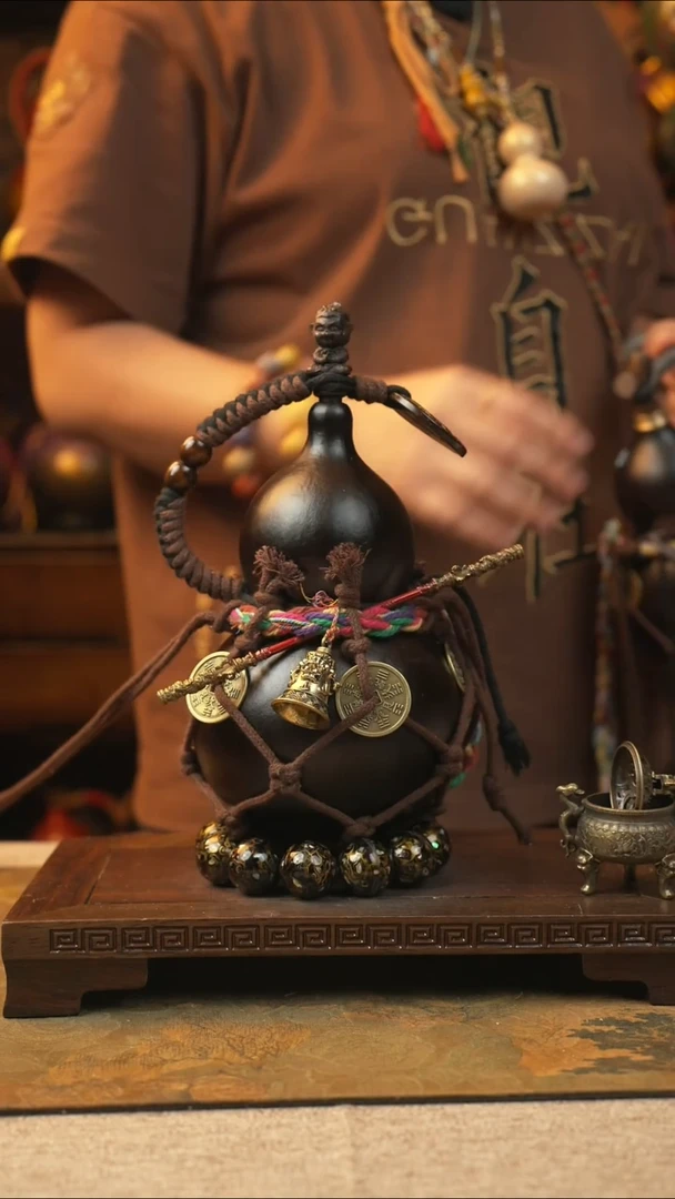 288大漆一物一拍记葫堂出品【不带手串】
