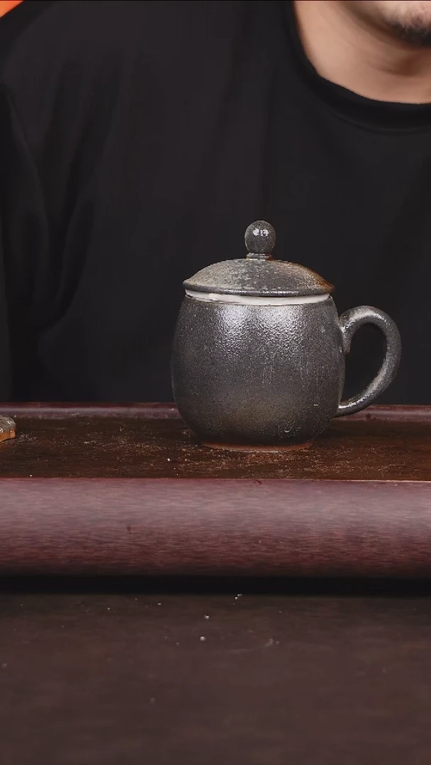 茶壶紫砂柴烧 盖杯
