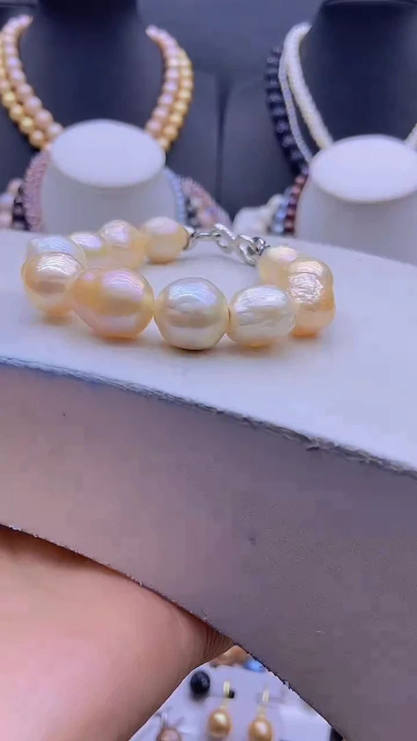 未镶嵌淡水珍珠原创设计1