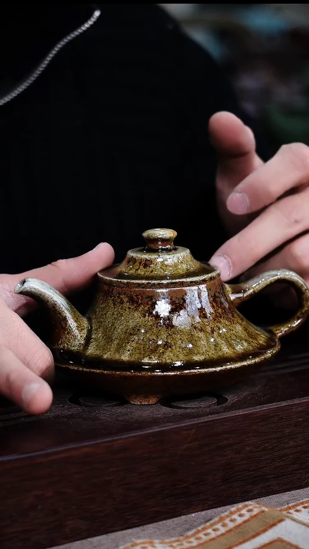 茶壶紫砂宜兴柴烧紫砂壶