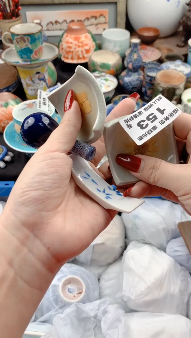【闪购商品】瓷片153号九姑娘工艺品瓷器