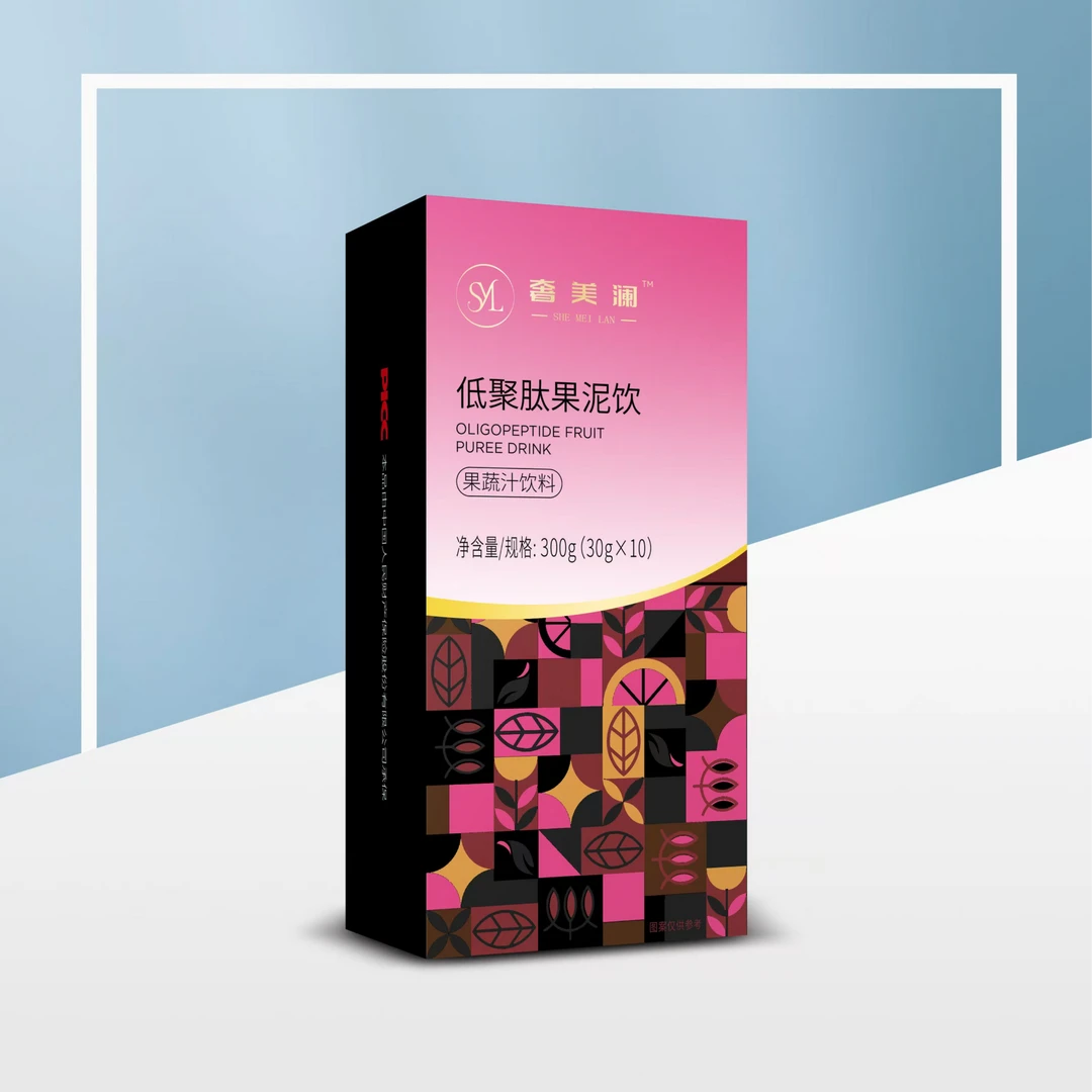 奢美澜低聚肽果蔬汁果泥300g/盒