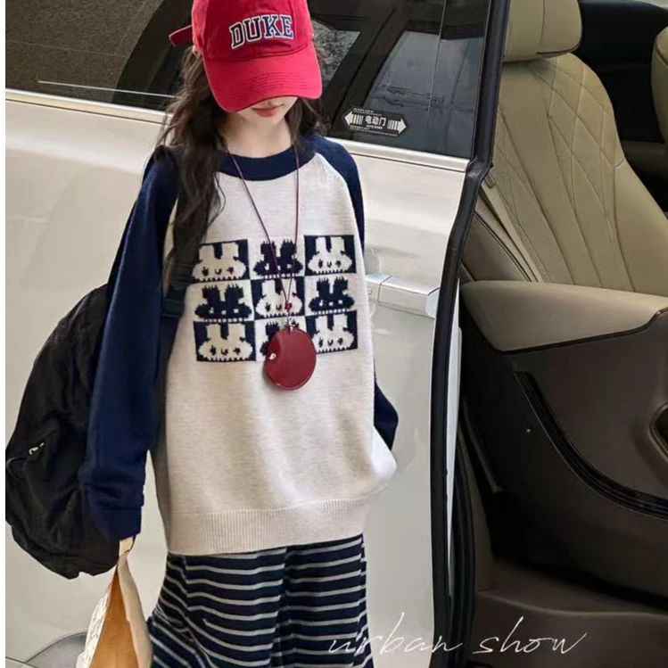 7004～高品质秋季女童休闲长袖毛衣