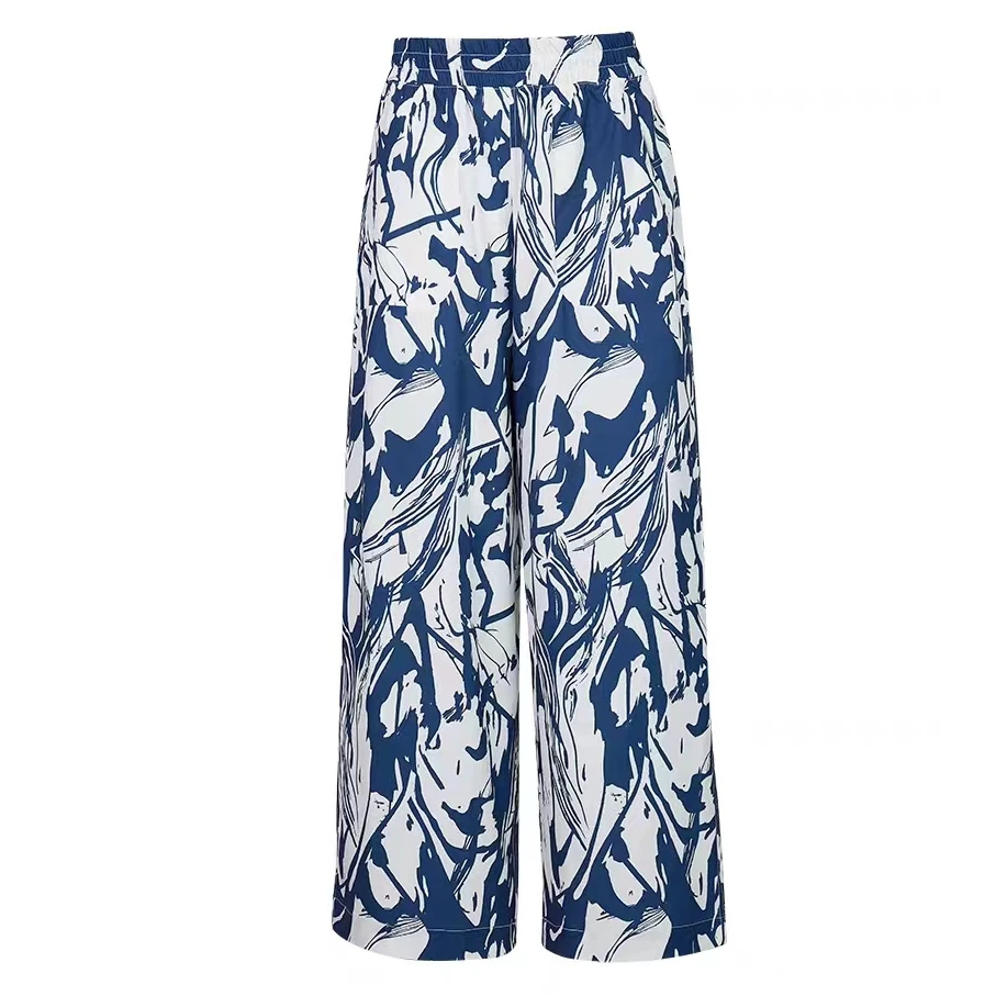 183#六色！瑜伽阔腿女休闲轻薄透气舒适运动裤垂感1-1018