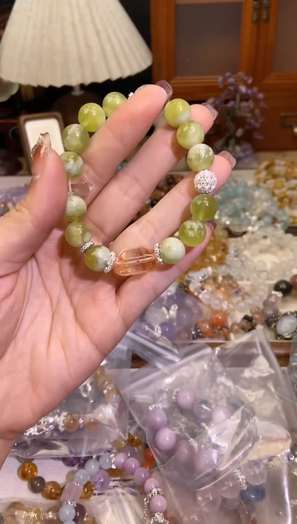 【闪购商品】岫玉手饰未镶嵌403手串